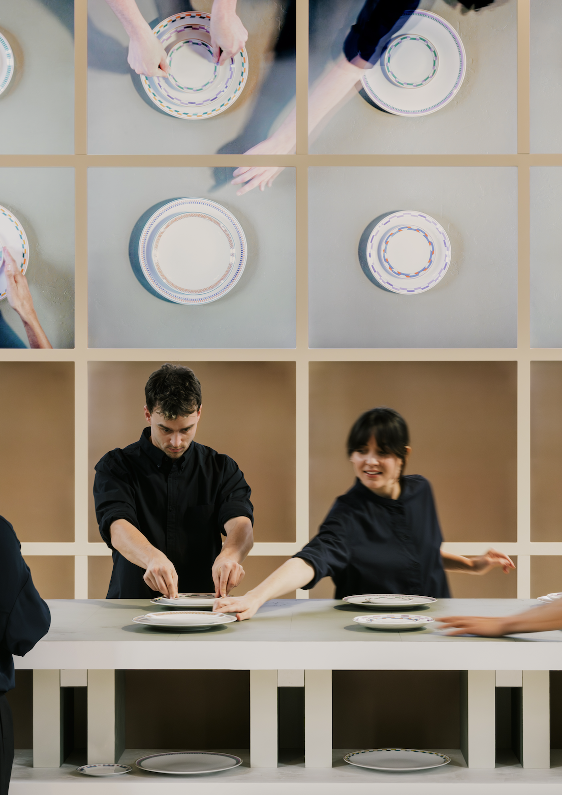 Hermès en contrepoint, la porcelaine de haute volée