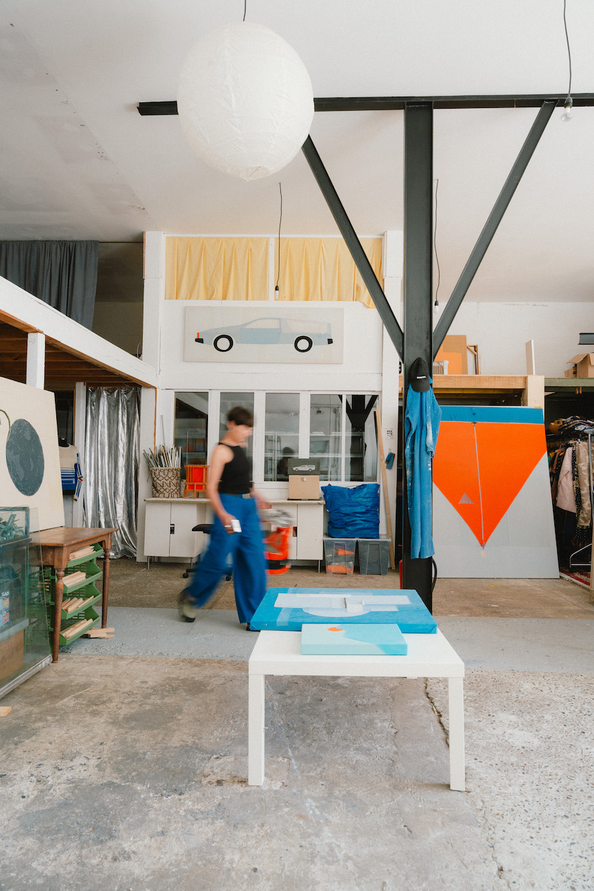 Artisanat : Delphine Lamarque et ses toiles de tente