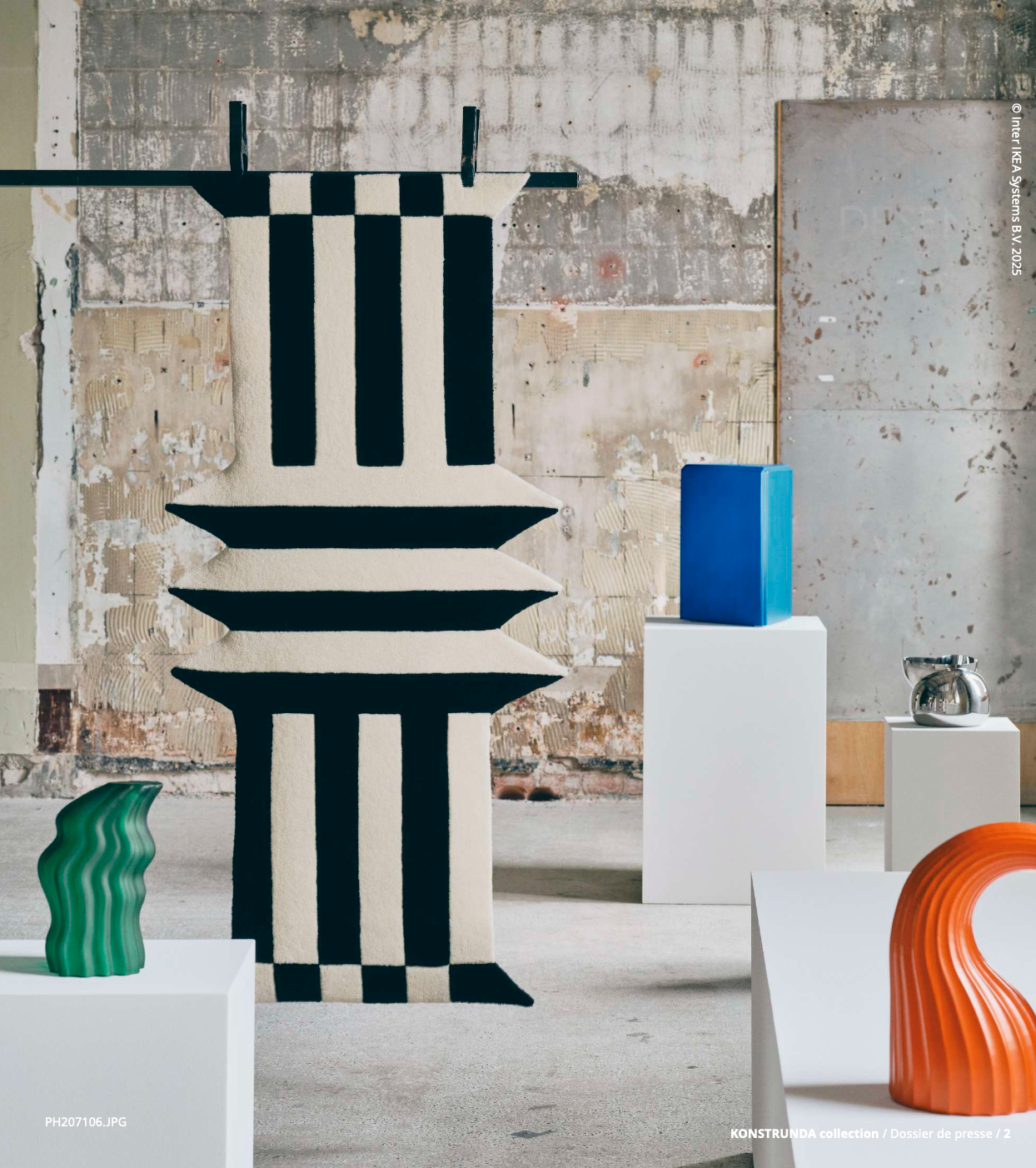 IKEA lance une collection d&rsquo;art, KONSTRUNDA, avec 7 créateurs
