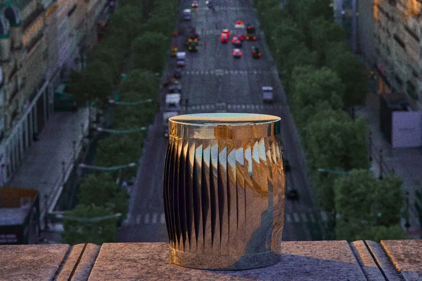 Jérémy Pradier-Jeauneau investit l'Arc de Triomphe pour une exposition design