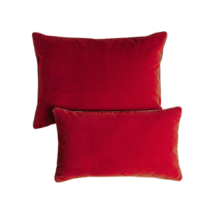 Coussin en velours Les Composantes, Sézane