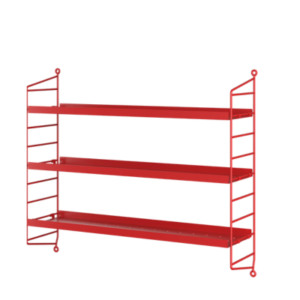 Étagère en métal String Pocket, String Furniture 